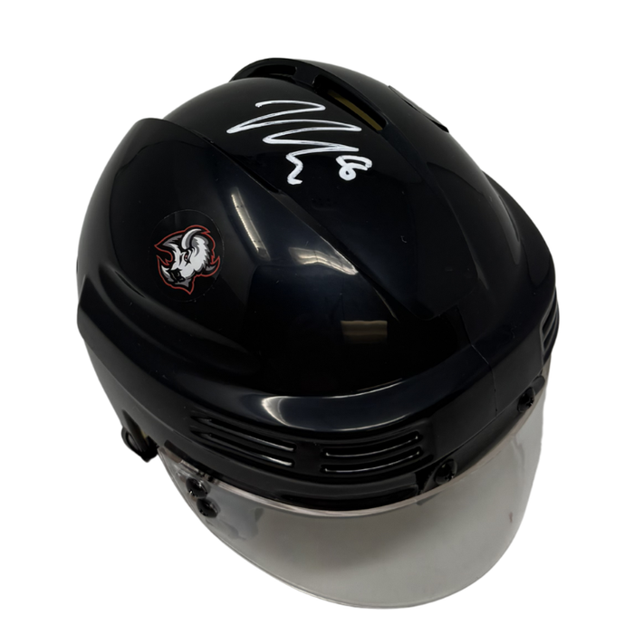Michael Kesselring Signed Buffalo Sabres Black Hockey Mini Helmet