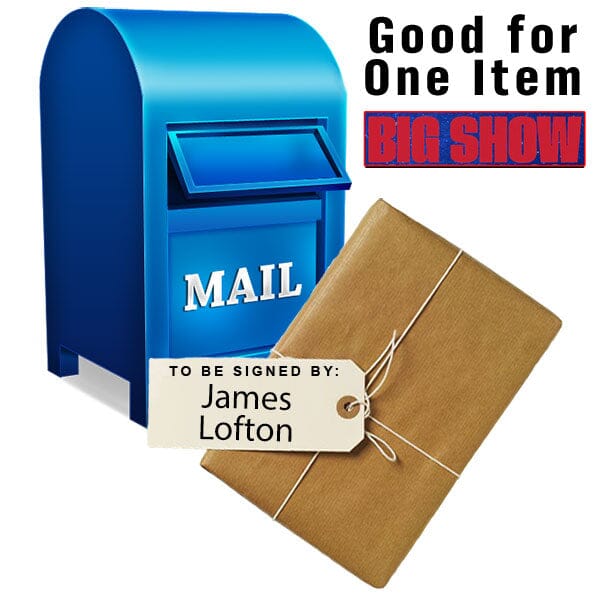 MAIL-IN: Get Your Premium Item Signed by James Lofton - Comes with Free HOF 03 PRE-SALE TSE Buffalo 