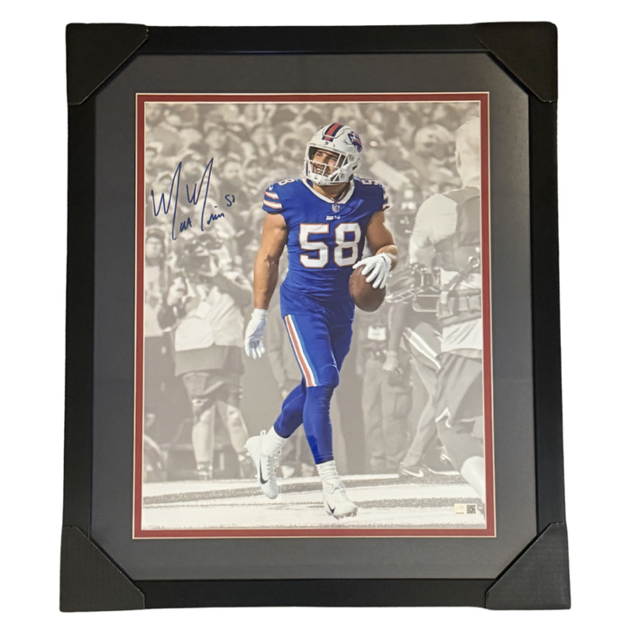 Matt Milano Signed Spotlight 16x20 Photo Professionally Framed