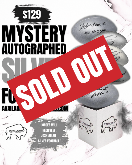 TSE Autographed Football Mystery - Limited time SILVER Edition