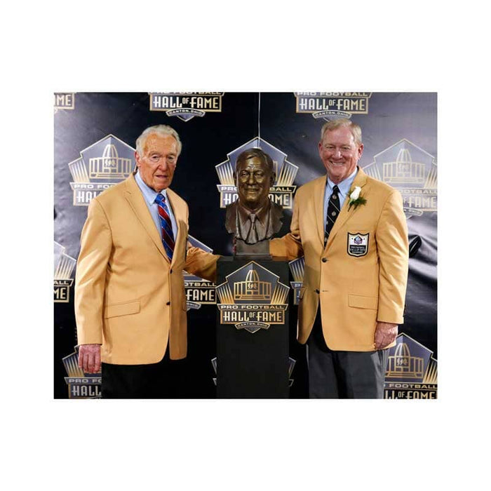 PRE-SALE: Marv Levy Signed Posing with Bill Polian Photo PRE-SALE TSE Buffalo 