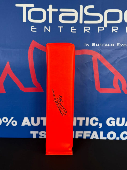 Facebook Auction: Joshua Palmer Signed Replica End Zone Pylon