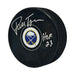 Pierre Turgeon Signed Buffalo Sabres Autograph Puck Signed Hockey Pucks TSE Buffalo 