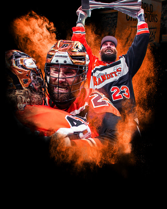 PRE-SALE: Steve Priolo Signed Color Burst Collage Photo