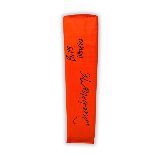 Deone Walker Signed Replica End Zone Pylon with "Bills Mafia"
