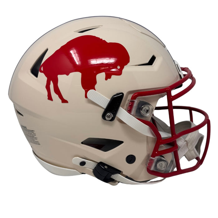 PRE-SALE: Josh Allen Signed Buffalo Bills Full Size RETRO Speed FLEX Authentic Helmet
