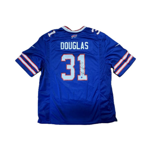 Rasul Douglas Signed Buffalo Bills Blue Nike Game Player Jersey Signed Jerseys TSE Buffalo 