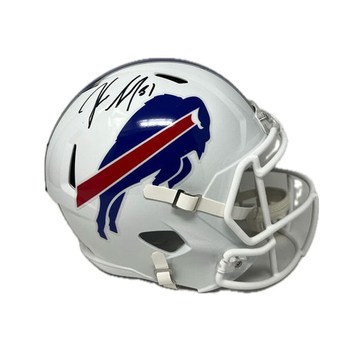 Rasul Douglas Signed Buffalo Bills Full Size 2021 Speed Replica Helmet Signed Full Size Helmets TSE Buffalo 