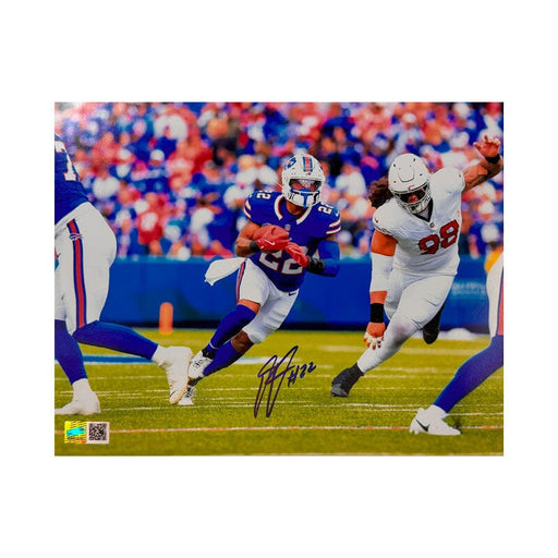 Ray Davis Signed Run vs Cardinals Photo Signed Photos TSE Buffalo 