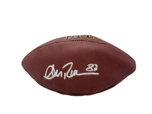 PARTIALLY DEFLATED: Andre Reed Signed Wilson Replica Football (Partially Deflated) CLEARANCE TSE Buffalo 