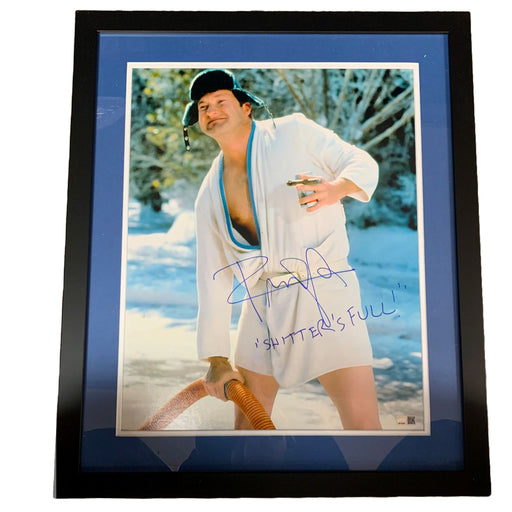 Randy Quaid Christmas Vacation Signed 16x20 Photo with "Shitter's Full" - Professionally Framed Signed Movie TSE Framed 