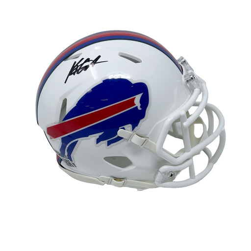 Keon Coleman Signed Buffalo Bills 2021 Speed Mini Helmet Signed Mini Helmets TSE Buffalo 