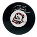 Tage Thompson Signed Buffalo Sabres Goathead Autograph Puck Signed Hockey Pucks TSE Buffalo 