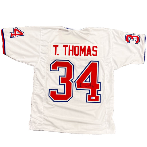 Thurman Thomas Signed Custom American Pro Bowl Jersey Custom Jerseys TSE Buffalo 