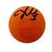 Tehoka Nanticoke Signed Orange Lacrosse Ball Signed Lacrosse Balls TSE Buffalo 
