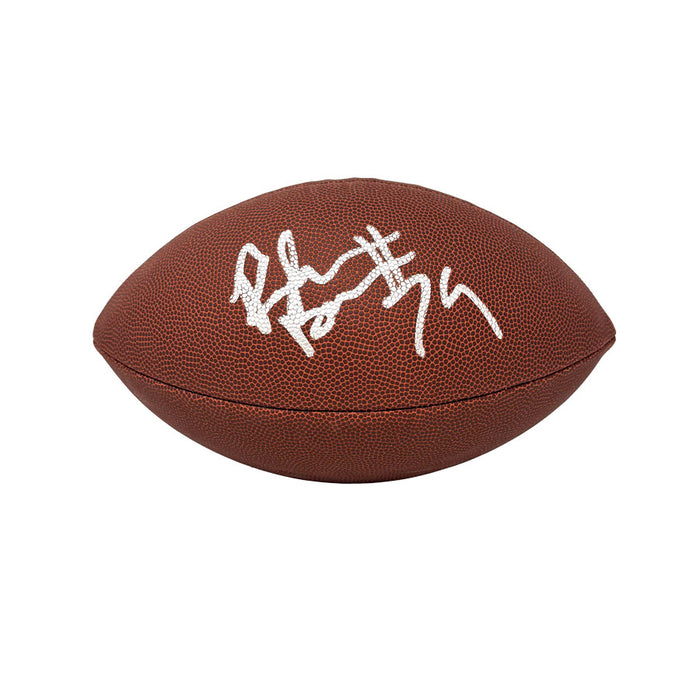 Ruben Brown Signed Wilson Replica Football