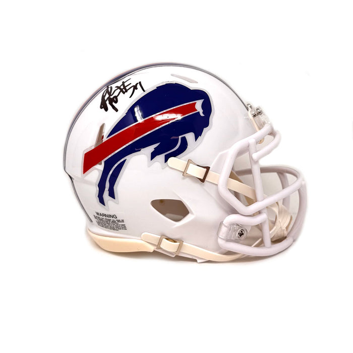 Ruben Brown Signed Buffalo Bills 2021 Speed Mini Helmet