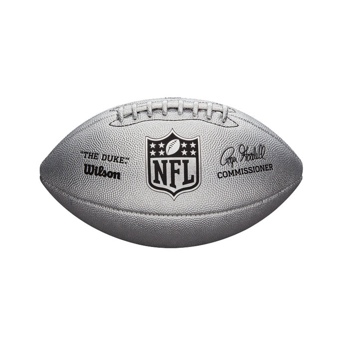 PRE-SALE: Bruce Smith Signed Wilson Grey Football