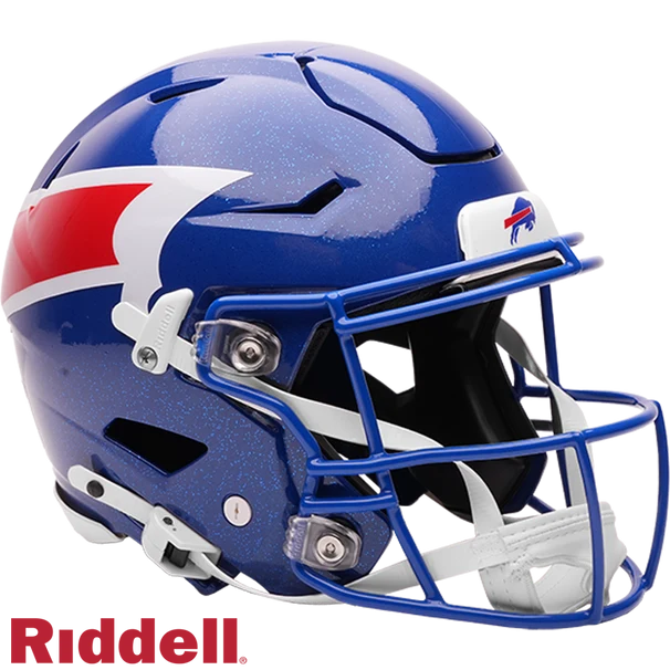 PRE-SALE: Josh Allen Signed Buffalo Bills on Field Alternate Full Size Speed Flex Authentic Helmet