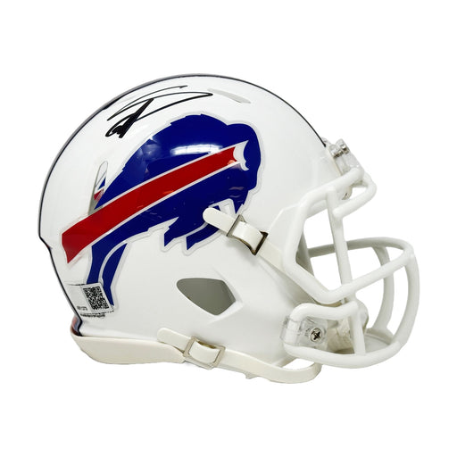 Stefon Diggs Signed Buffalo Bills 2021 Speed Mini Helmet Signed Mini Helmets TSE Buffalo 