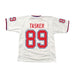 PRE-SALE: Steve Tasker Signed Custom White Pro Bowl Football Jersey PRE-SALE TSE Buffalo 