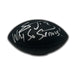 Stevie Johnson Signed Buffalo Bills Black Logo Football with Why So Serious! Signed Footballs TSE Buffalo 