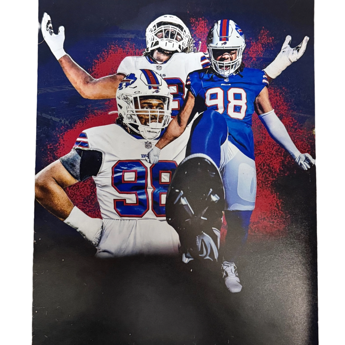 TJ Sanders Unsigned Color Burst Collage 8x10 Photo