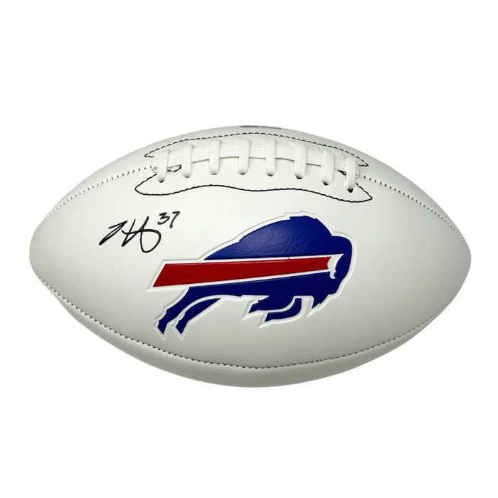 Jordan Hancock Signed Buffalo Bills White Logo Football