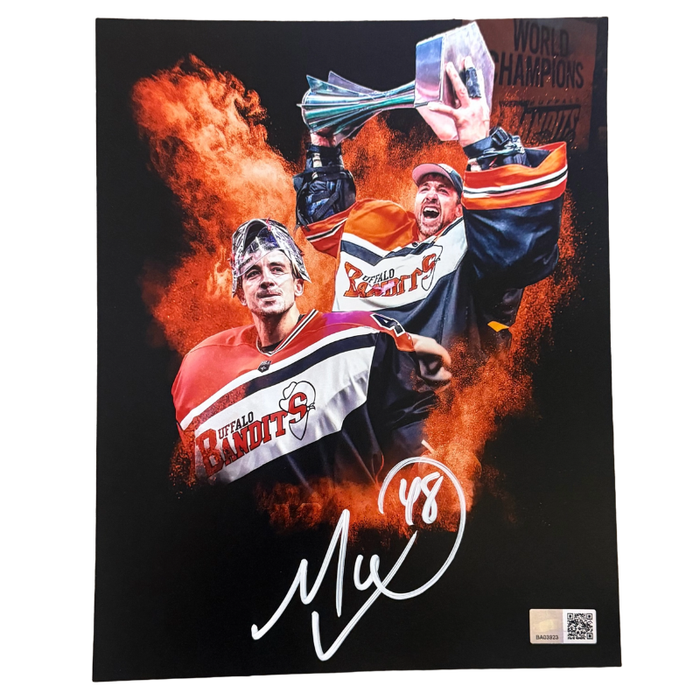 Matt Vinc Signed Color Burst Collage Photo