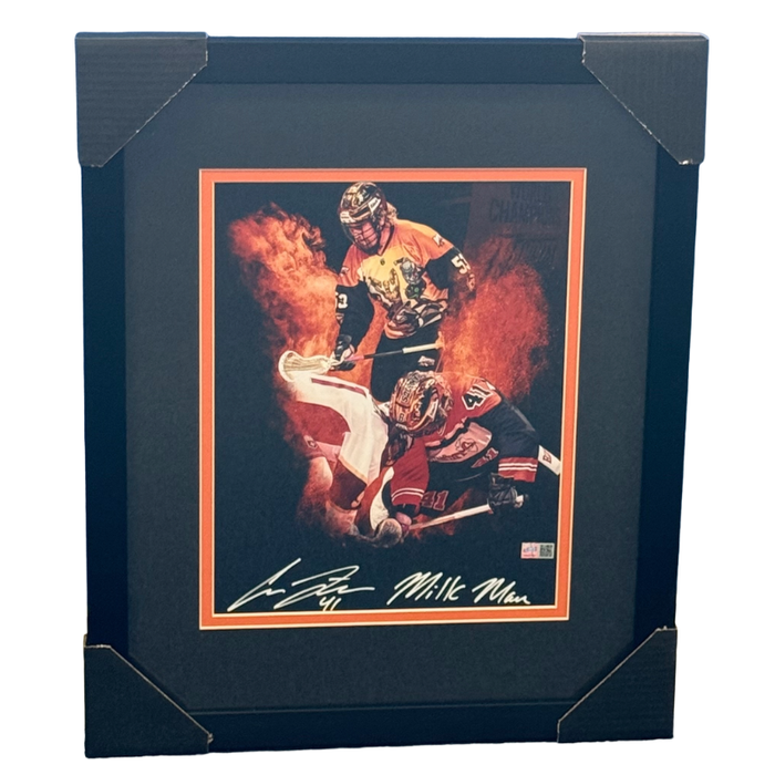 Connor Farrell Signed Color Burst Collage 11x14 Professionally Framed Photo