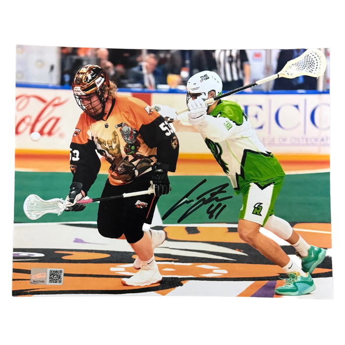 Connor Farrell Signed in Marvel Jersey 8x10 Photo