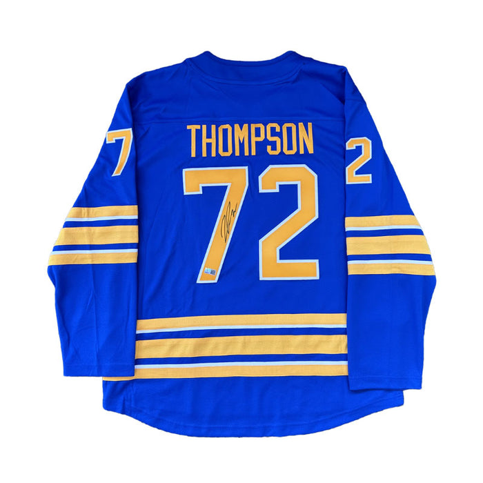 Tage Thompson Signed Buffalo Sabres Authentic Blue Jersey