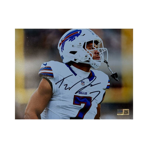 Taron Johnson Signed Close-up in White 8x10 Photo Signed Photos TSE Buffalo 