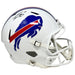 Terrel Bernard Signed Buffalo Bills Full Size 2021 Speed Replica Helmet Signed Full Size Helmets TSE Buffalo 