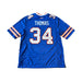 Thurman Thomas Signed Buffalo Bills Blue Nike Authentic Stitched Jersey with 1991 NFL MVP Signed Jerseys TSE Buffalo 