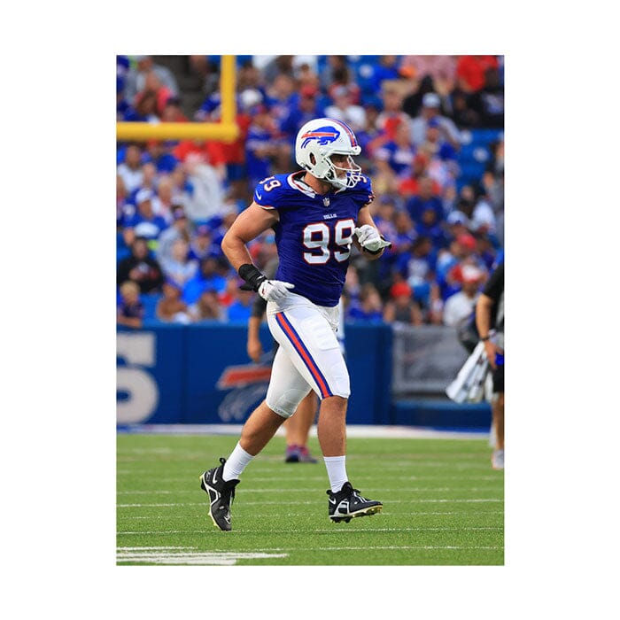 PRE-SALE: Casey Toolhill Signed Spiking Football Photo PRE-SALE TSE Buffalo 