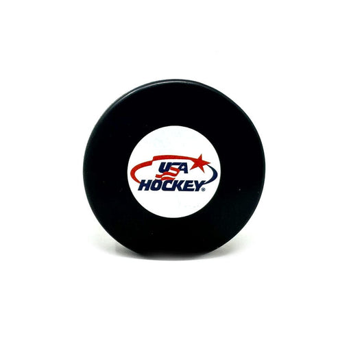 PRE-SALE: Pat LaFontaine Signed USA Hockey Logo Puck with FREE HOF PRE-SALE TSE Buffalo 