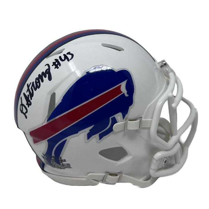 Dorian Strong Signed Buffalo Bills 2021 Speed Mini Helmet