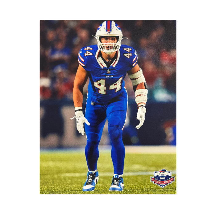 Joe Andreessen Unsigned Ready in Blue 8x10 Photo