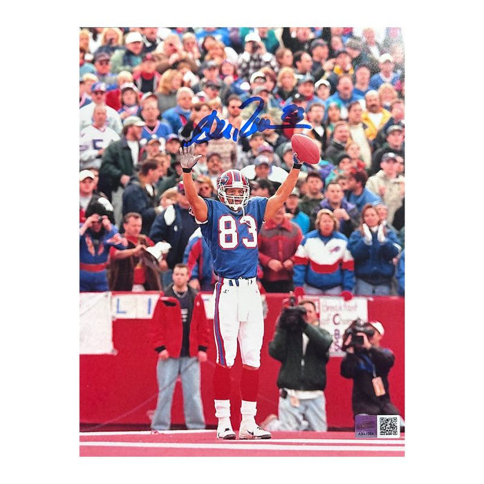 Andre Reed Signed Arms up in End Zone Photo