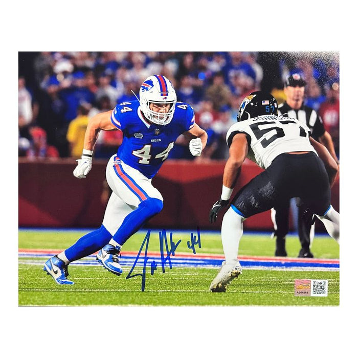 Joe Andreessen Signed Rushing vs Jaguars 8x10 Photo