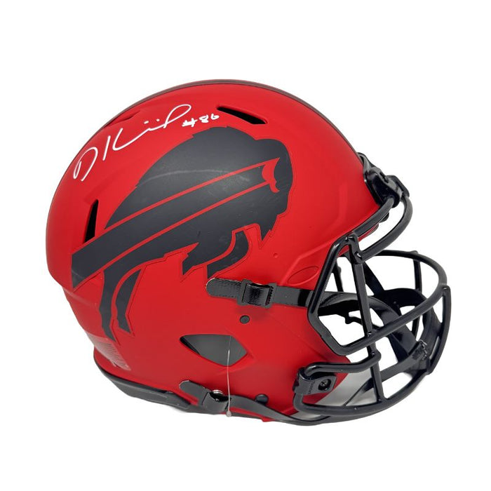 Dalton Kincaid Signed Buffalo Bills Full Size RAVE Speed Authentic Helmet