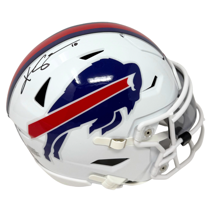 Khalil Shakir Signed Buffalo Bills 2021 Speed MIDI Flex Helmet