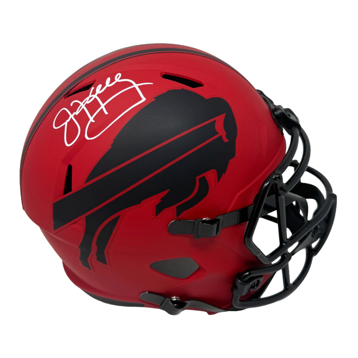 Jim Kelly Signed Buffalo Bills Full Size RAVE Speed Replica Helmet