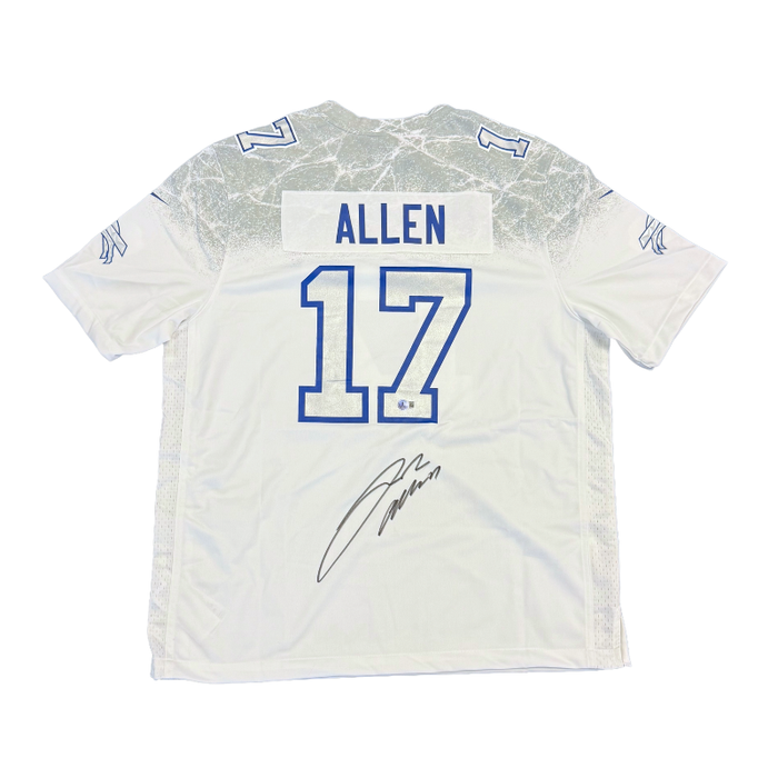 Josh Allen Signed Buffalo Bills Nike 2025 Rivalries Collection Game Jersey