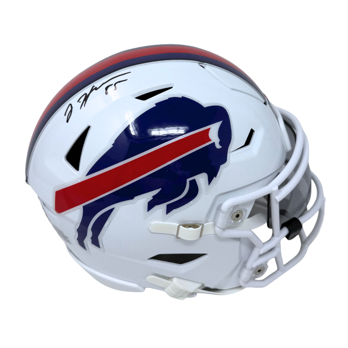 Jackson Hawes Signed Buffalo Bills 2021 Speed MIDI Helmet