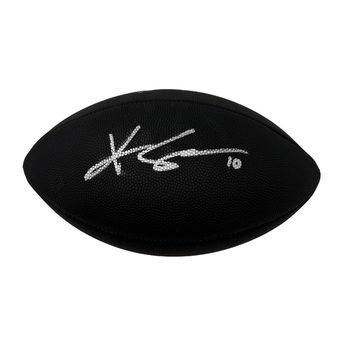 Khalil Shakir Signed Buffalo Bills Black Logo Football