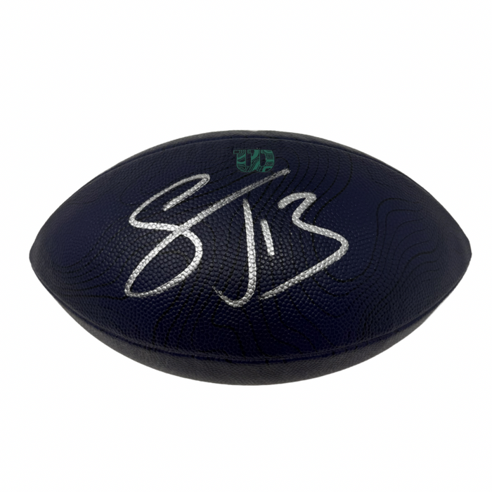 Stevie Johnson Signed Blue Wilson Replica Football