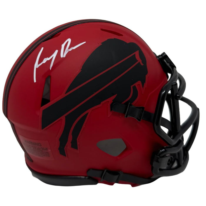 Ray Davis Signed Buffalo Bills RAVE Speed Mini Helmet