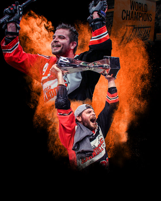 PRE-SALE: Nick Weiss Signed Color Burst Collage Photo